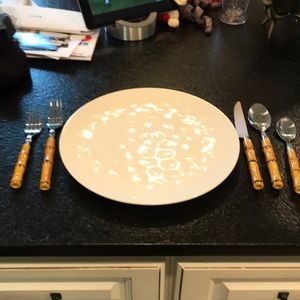 Bamboo silverware set